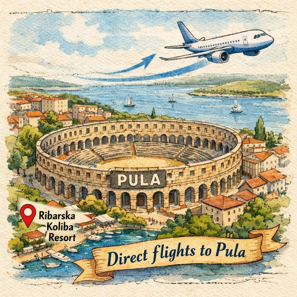Direct flights to Pula — your summer 2026 guide