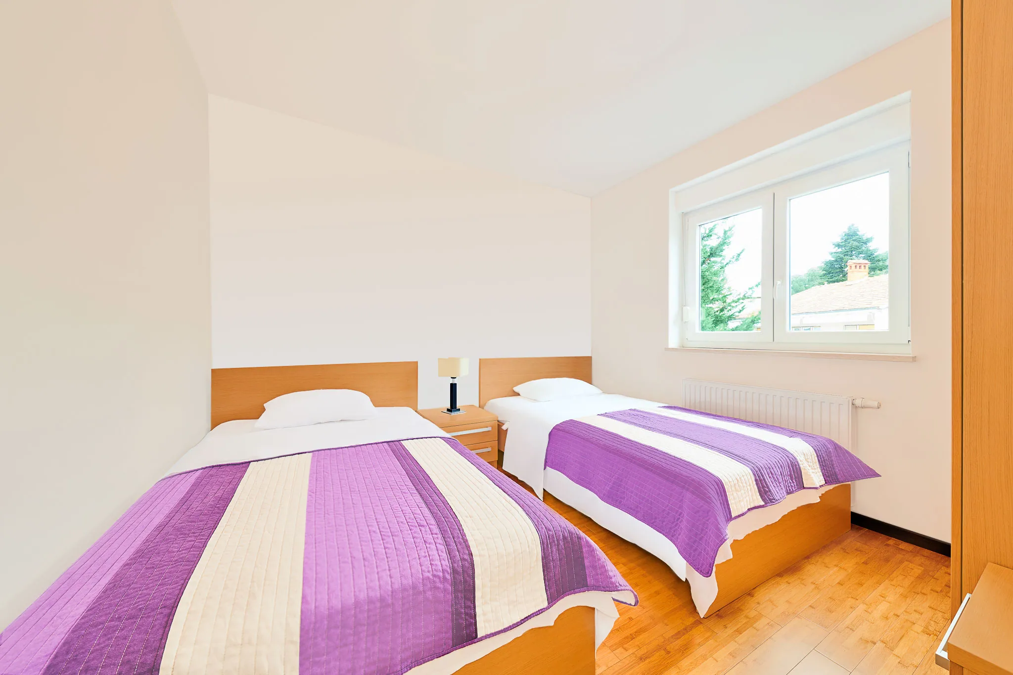 Three-Bedroom Apartment with Balcony